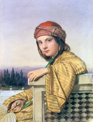 Porträt eines türkischen Mädchens, 1864